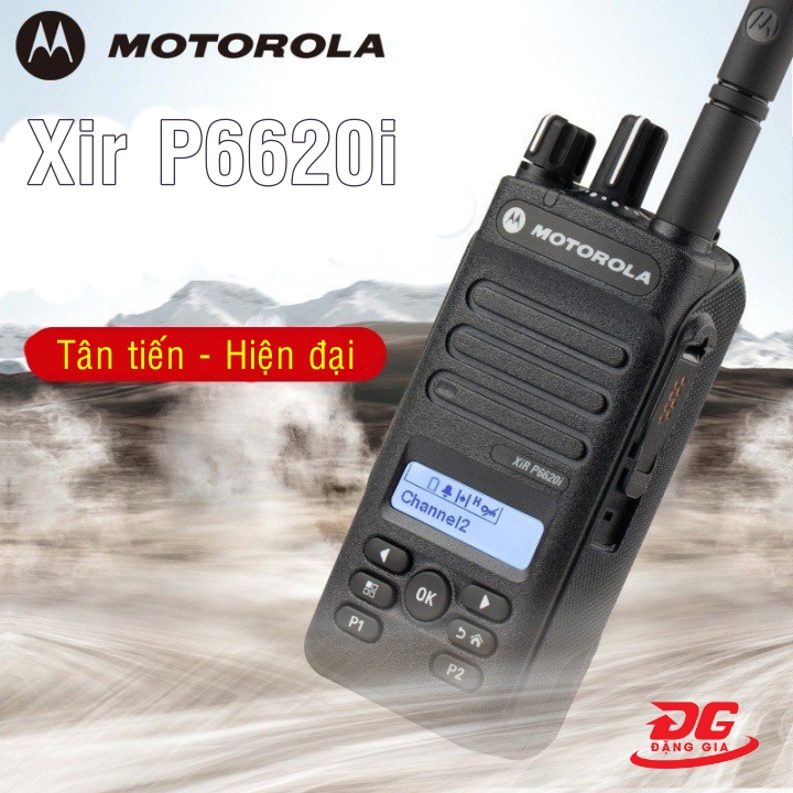 Bán bộ đàm Motorola Mototrbo Xir P6620i UHF/VHF
