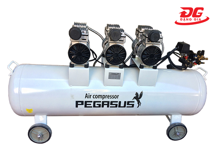 Máy nén khí không dầu 3HP Pegasus TM-OF750x3-120L