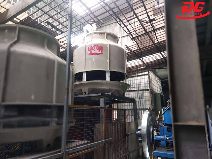 Tháp giải nhiệt kumisai được dùng nhiều trong sản xuất