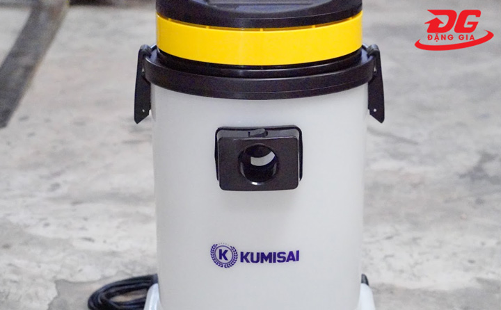 Máy hút bụi thùng nhựa Kumisai KMS 30S - màu vàng chính hãng