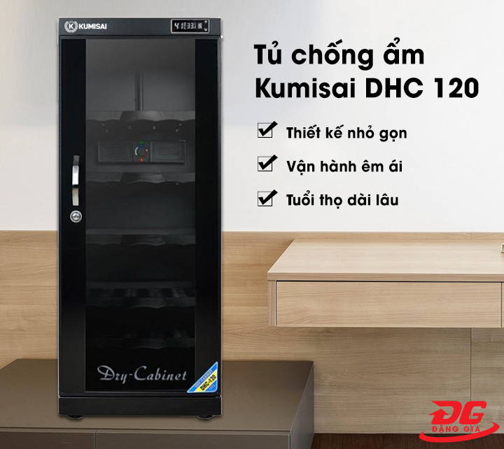 Tủ chống ẩm máy ảnh Kumisai DHC 120
