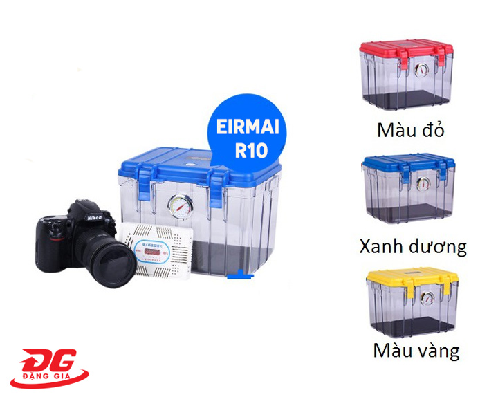 Hình ảnh thực tế của hộp chống ẩm Eirmai R10
