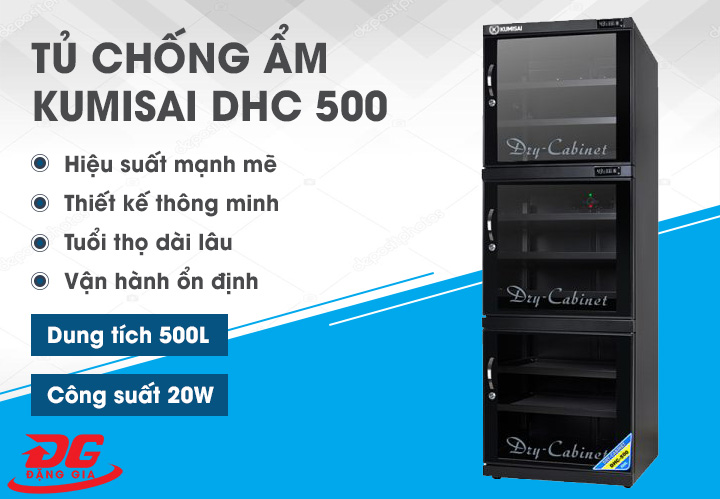 Tủ chống ẩm Kumisai DHC 500