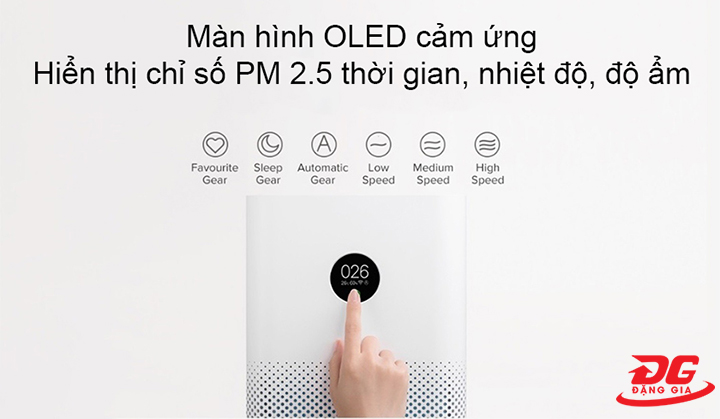 Màn hình OLED cảm ứng của Xiaomi Mi Air Purifier 3H
