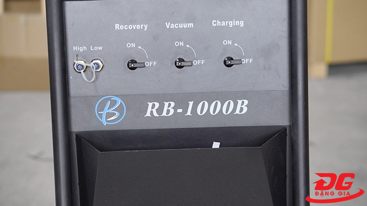 Bảng điều khiển Máy nạp - thu hồi gas lạnh tự động RB-1000B