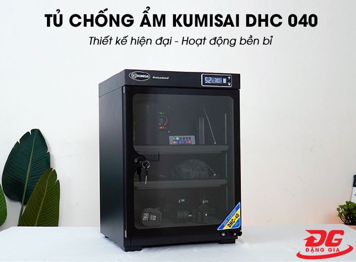 Giới thiệu tủ chống ẩm máy ảnh Kumisai DHC 40