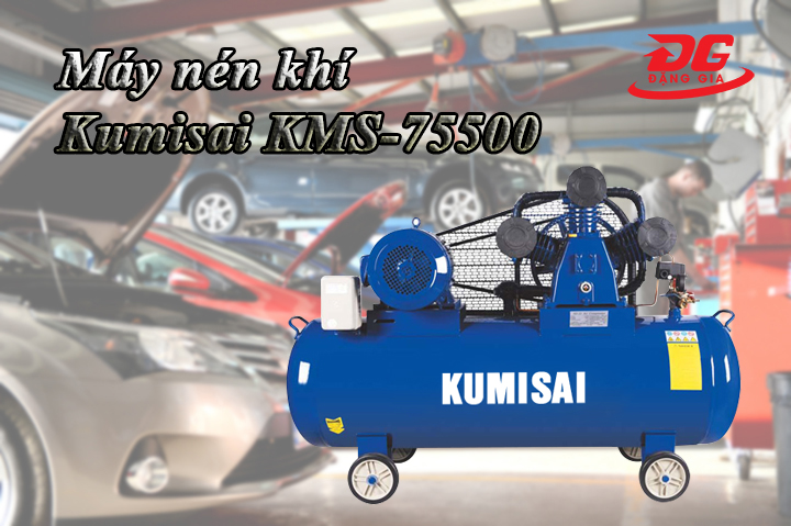 Máy nén khí piston công nghiệp Kumisai KMS-75500
