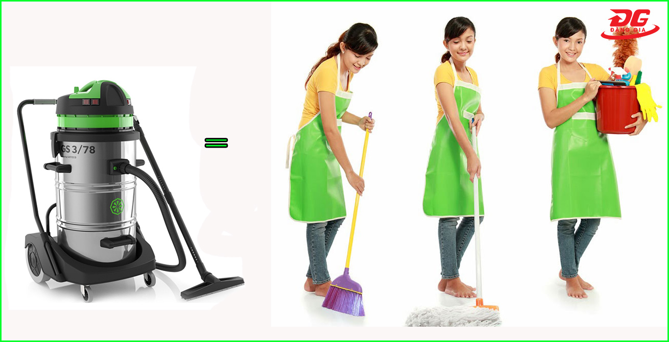 Sản phẩm thay thế cho công việc dọn dẹp vệ sinh thủ công