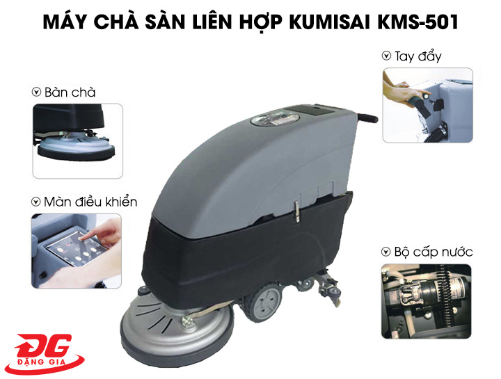 máy chà sàn liên hợp kumisai KMS 501