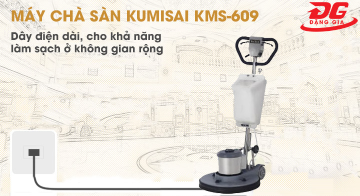 dây điện máy chà sàn Kumisai KMS-609