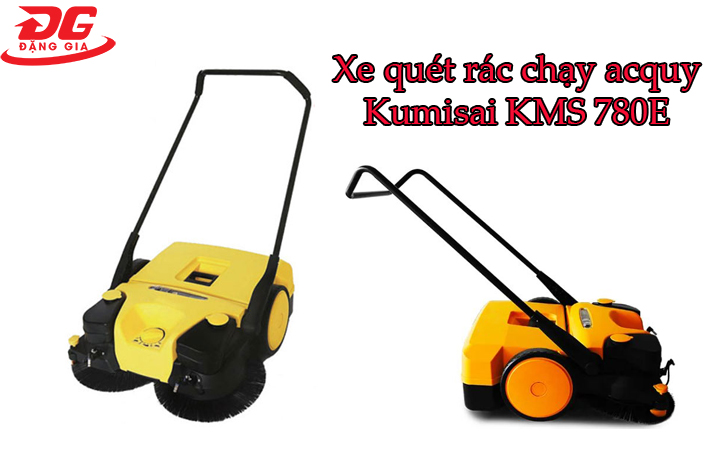 Xe quét rác chạy acquy Kumisai KMS 780E