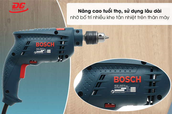 Bosch GSB 10 RE có thể sử dụng từ 4 - 5 năm