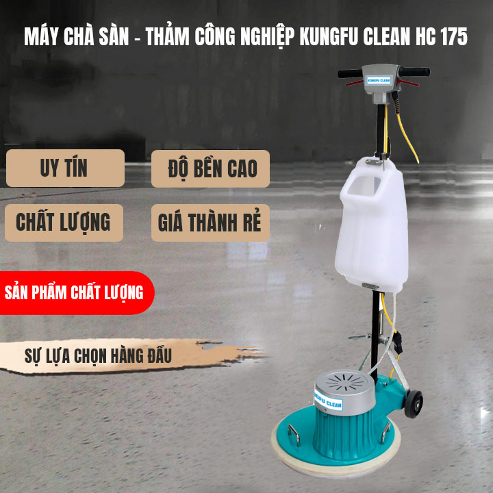 Máy chà sàn Kungfu Clean KF-008 sở hữu nhiều ưu điểm thu hút khách hàng