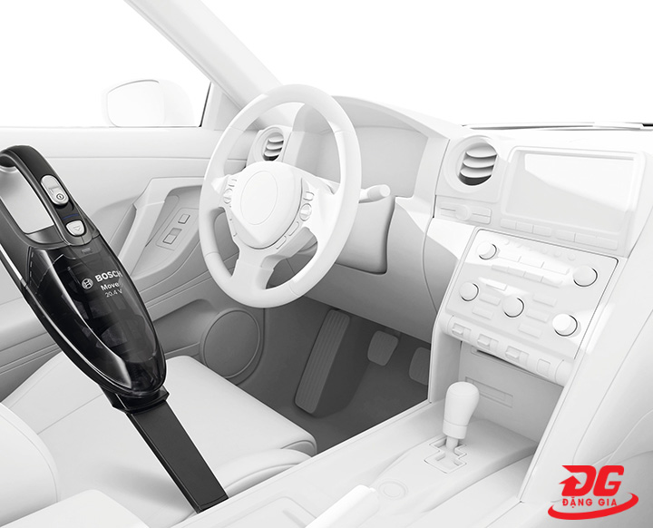 Bosch BHN20110 hỗ trợ cho quá trình làm sạch nội thất xe hơi