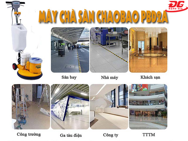 Máy chà sàn đơn model Chaobao PBD2A