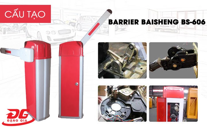 cấu tạo barrier tự động Baisheng BS-606