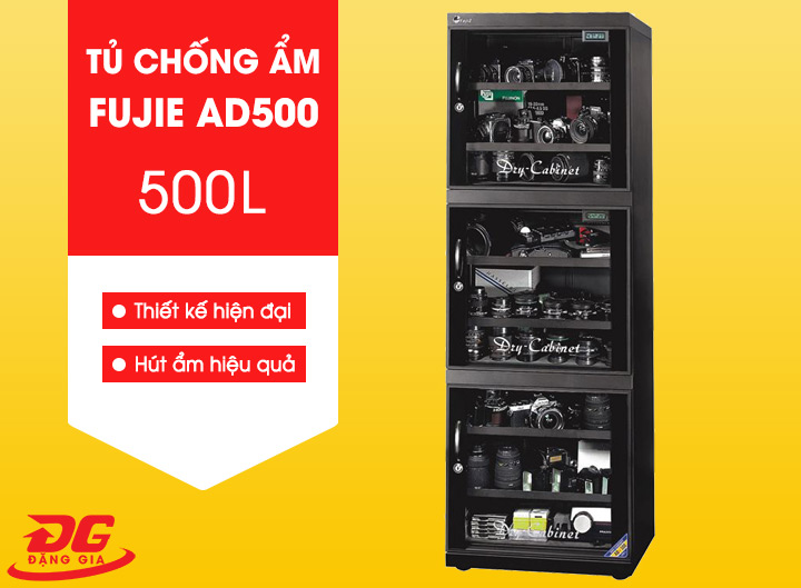 Tủ chống ẩm máy ảnh FujiE AD500