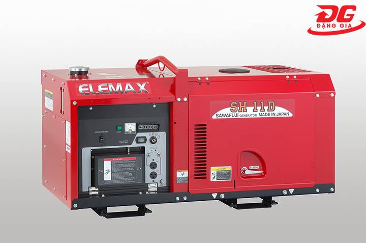 Máy phát điện 7kw Elemax được sử dụng cho các nhà xưởng nhỏ