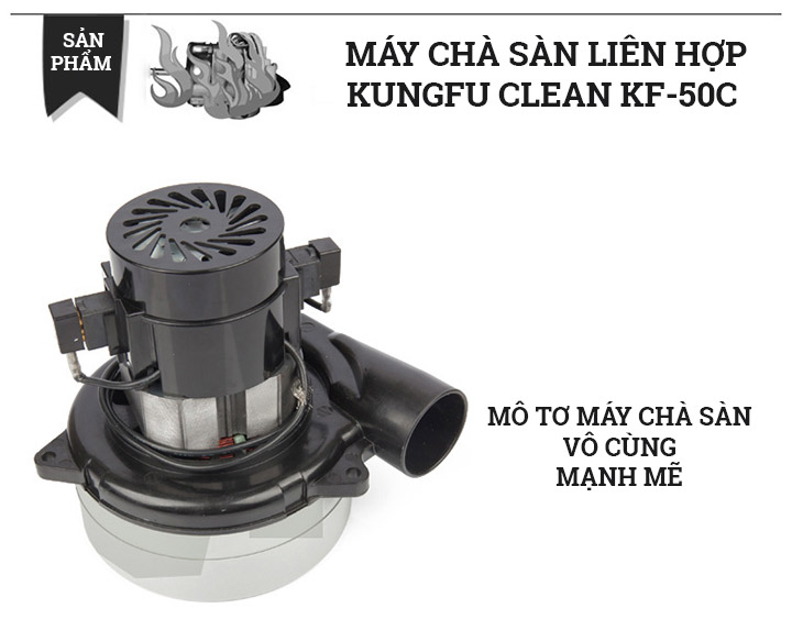 motor máy chà sàn liên hợp Kungfu Clean KF-50C