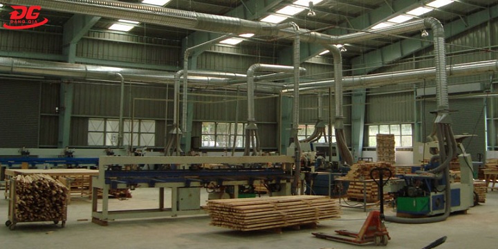 Hệ thống hút bụi gỗ cho nhà xưởng