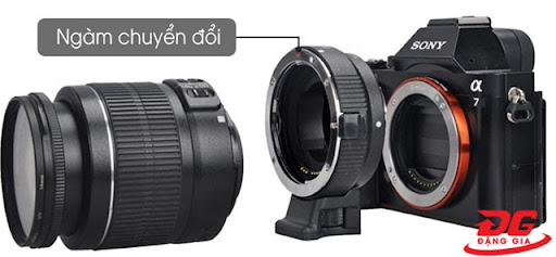 Ngàm là thiết bị kết nối giữa 2 bộ phận ống kính rời và máy ảnh