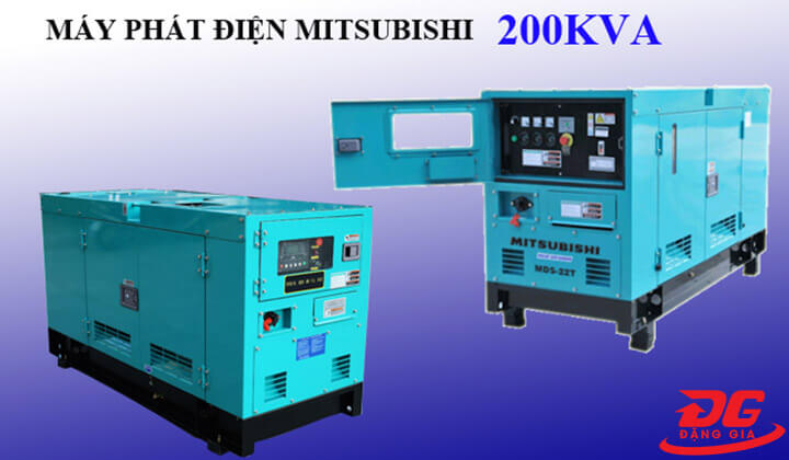 Máy phát điện 200kva Mitsubishi