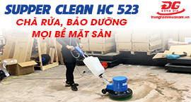 Máy chà sàn tạ Supper Clean HC 523 - Chà sàn, giặt thảm, đánh bóng, đa tính năng