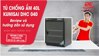 Review và hướng dẫn sử dụng tủ chống ẩm 40 lít Kumisai DHC 040