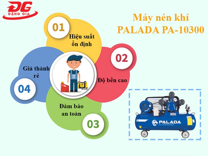 Palada Pa - 10300 là dòng sản phẩm đang được yêu thích trên thị trường