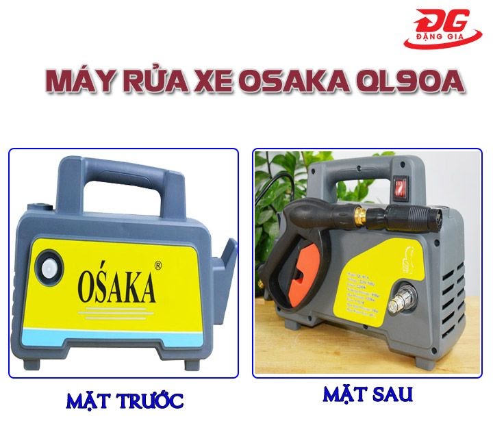 Thiết kế của máy rửa xe osaka QL90A