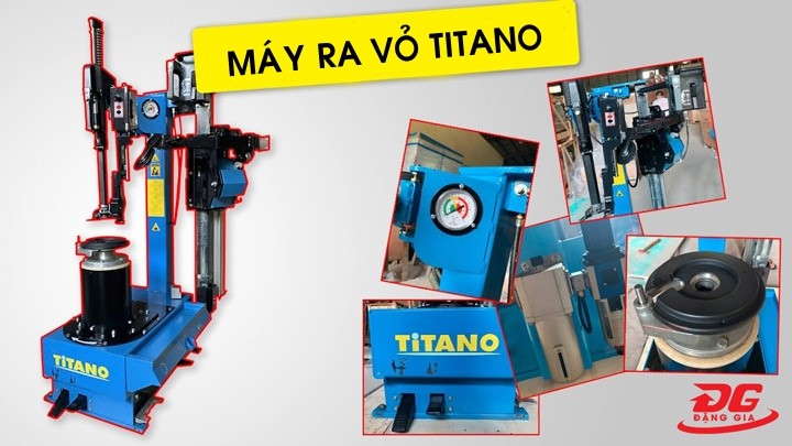 Máy tháo lốp Titano có xuất xứ từ Đài Loan