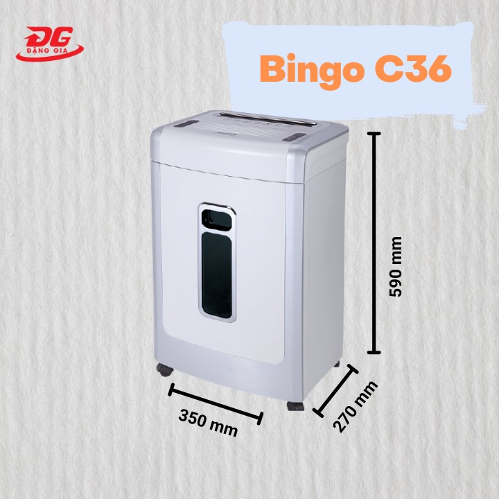 Máy hủy tài liệu Bingo C36