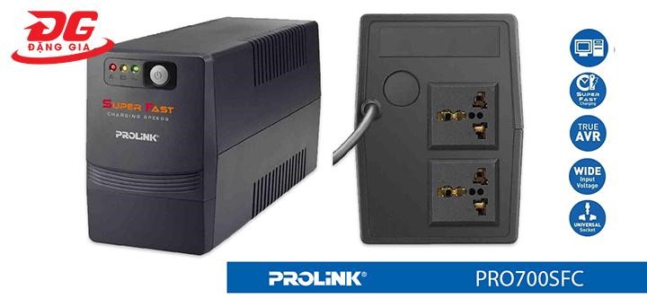 Bộ lưu điện ups Prolink pro700sfc