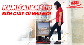 Máy đánh giày Kumisai KMS 10 hiện đại, giá rẻ cho văn phòng
