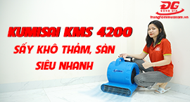 Máy sấy thảm Kumisai KMS 4200 - Sấy khô thảm, sàn,...siêu nhanh, gọn đẹp dễ sử dụng