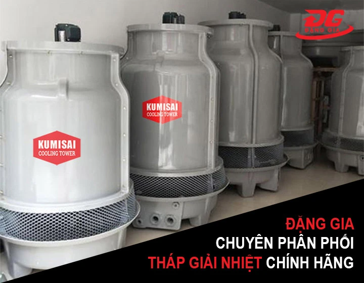 đặng gia cung cấp  tháp giải nhiệt mini chính hãng