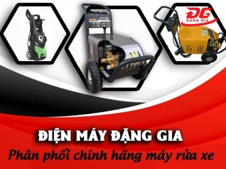 Điện máy Đặng Gia phân phối máy rửa xe uy tín nhất