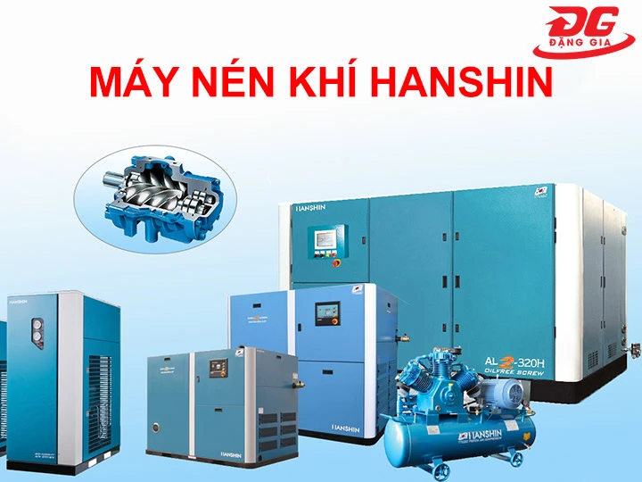 Máy nén khí Hanshin: Báo giá, Tư vấn mua & Top 7 mẫu nên đầu tư 2025