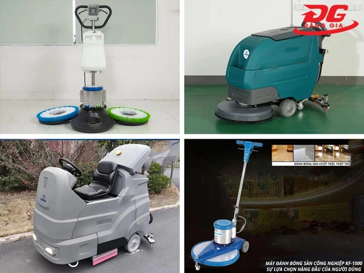 cho thuê các loại máy chà sàn