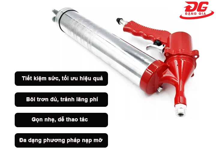 lợi ích Súng bơm mỡ Toptul JGAE0204