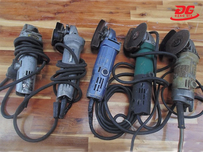 Máy mài cầm tay cũ thường có xuất xứ không rõ ràng