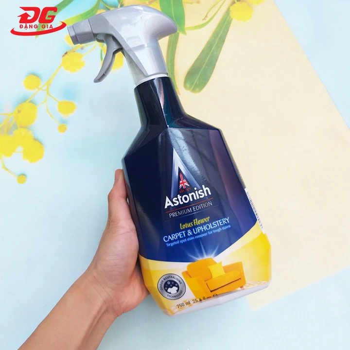 Bình xịt tẩy vết bẩn ghế sofa Astonish