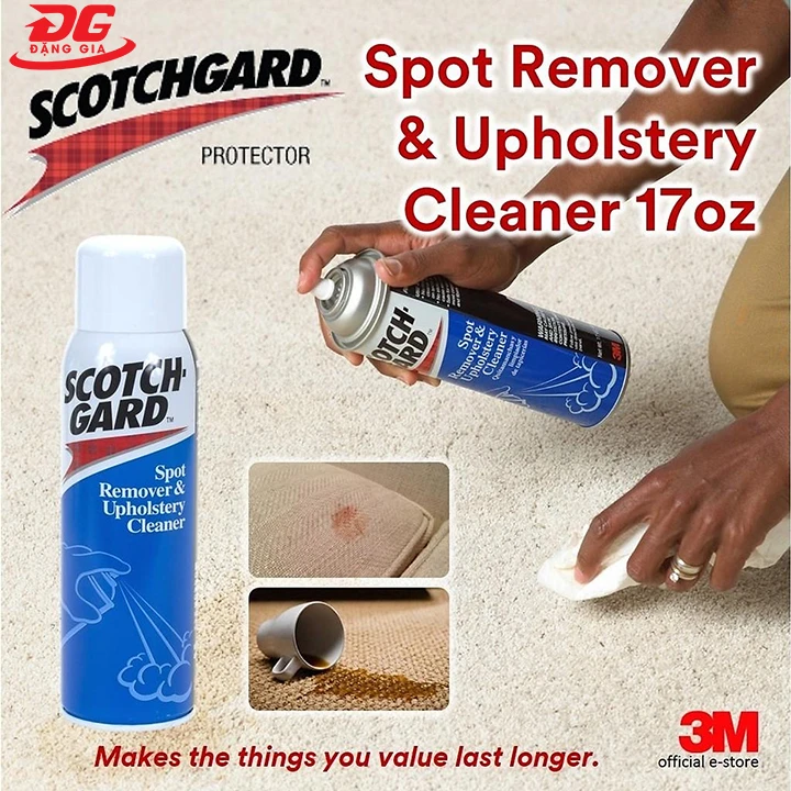 Chai xịt vệ sinh thảm, ghế sofa 3M ScotchGard Spot Remover