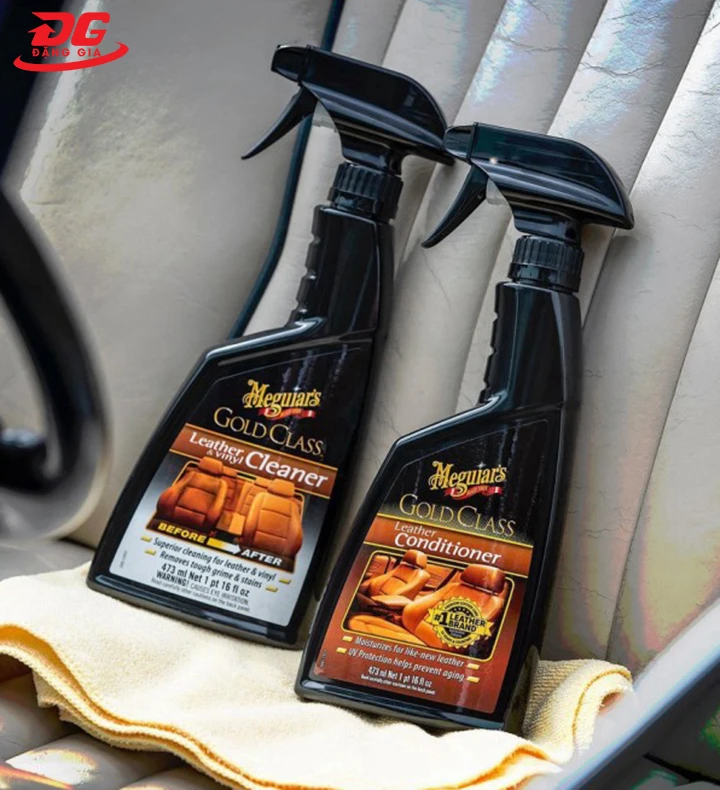 Chai xịt vệ sinh ghế da, vải nỉ ô tô Gold Class