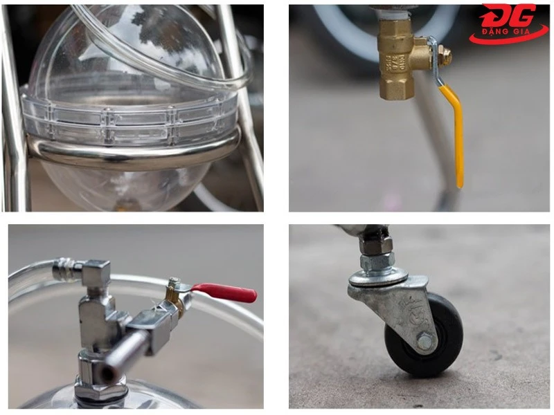 Chi tiết về cấu tạo máy hút dầu nhớt xe máy mini