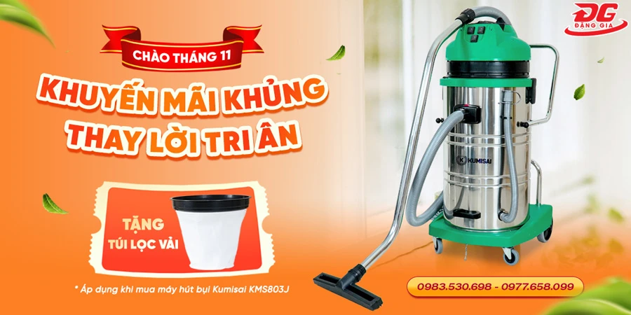 Mua máy hút bụi công nghiệp tại Điện máy Đặng Gia tặng quà giá trị