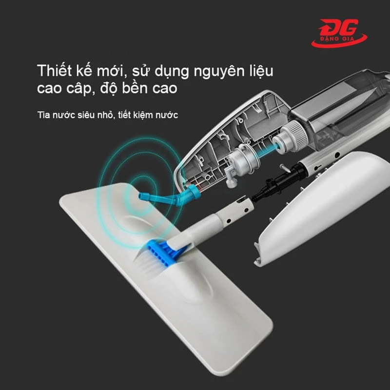 Cấu tạo bên trong của cây lau nhà Vinamop P4