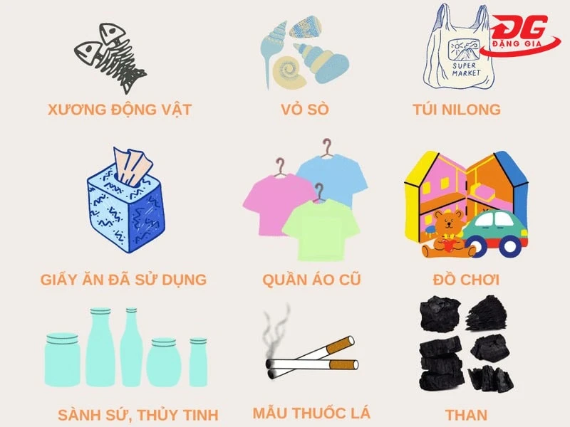 có mấy loại rác thải