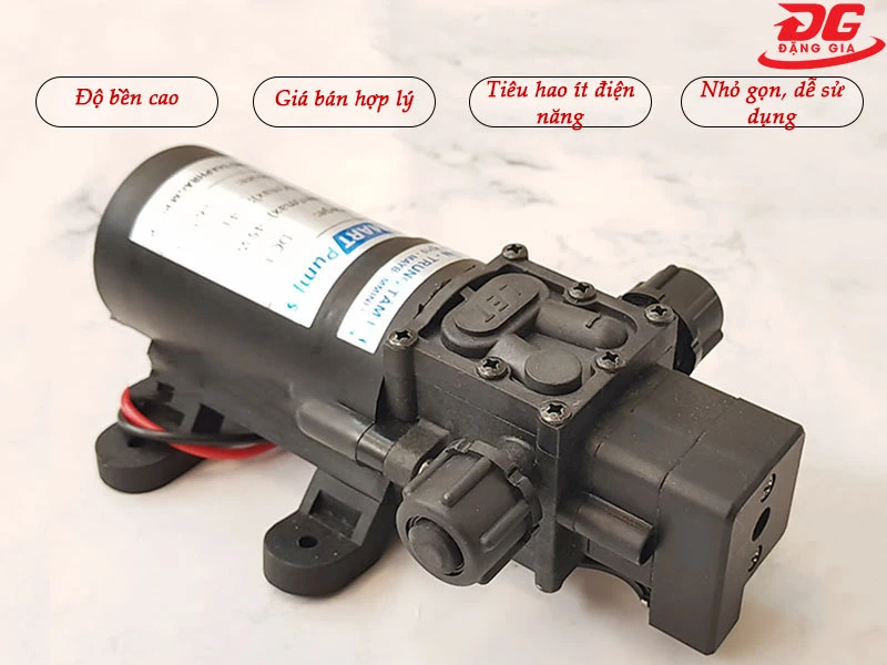 Các ưu điểm nổi bật của máy bơm tăng áp mini