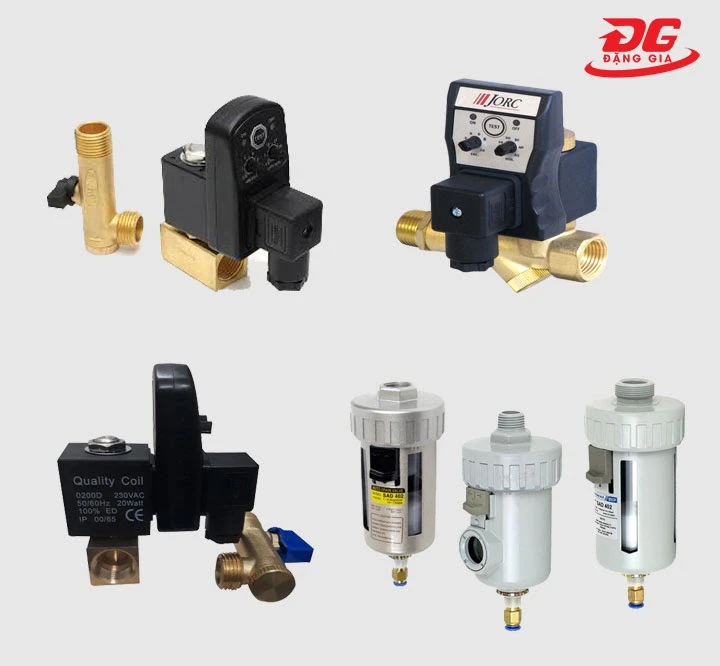 Van xả nước là thiết bị quan trọng trong hệ thống khí nén